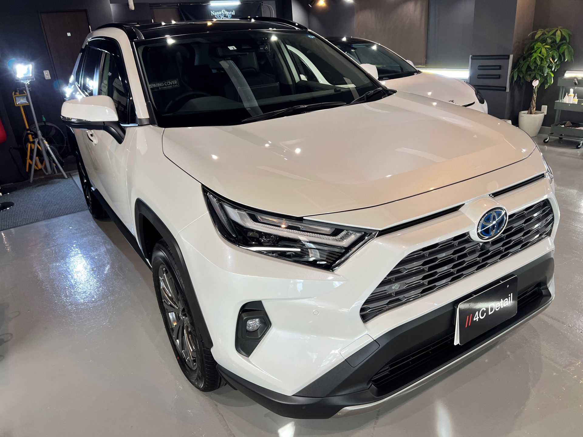 トヨタ　rav4　コーティング施工